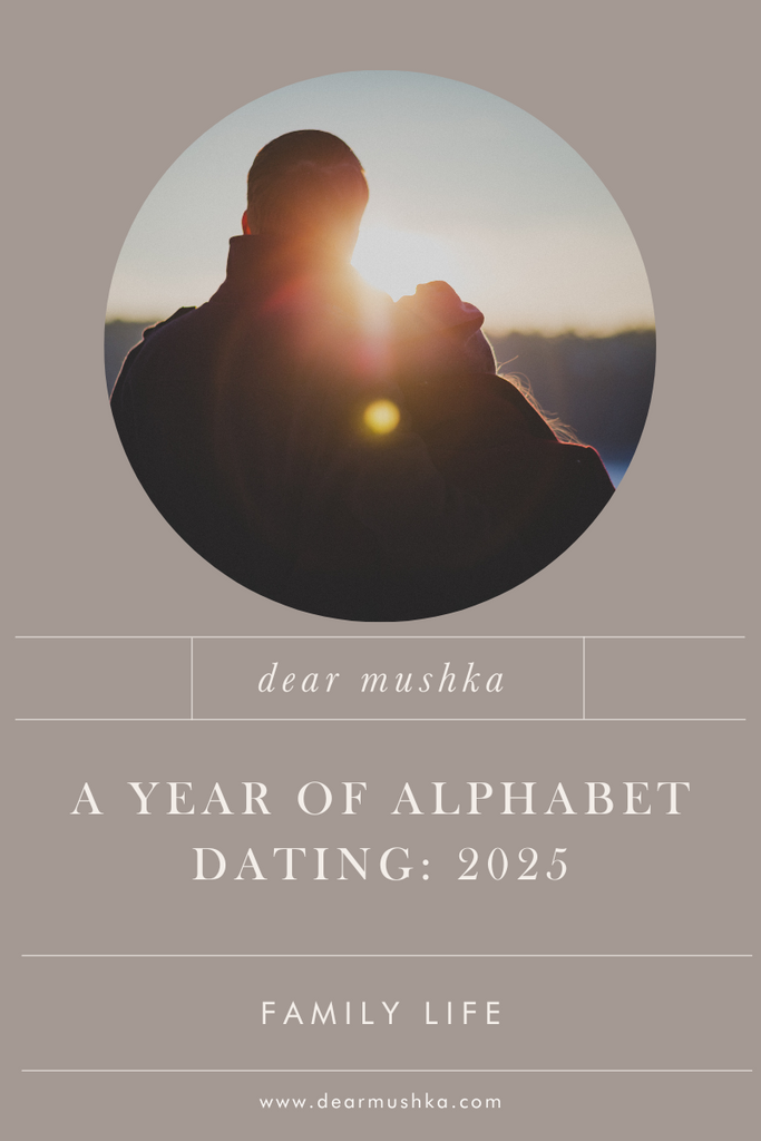 A Year of Alphabet Dates