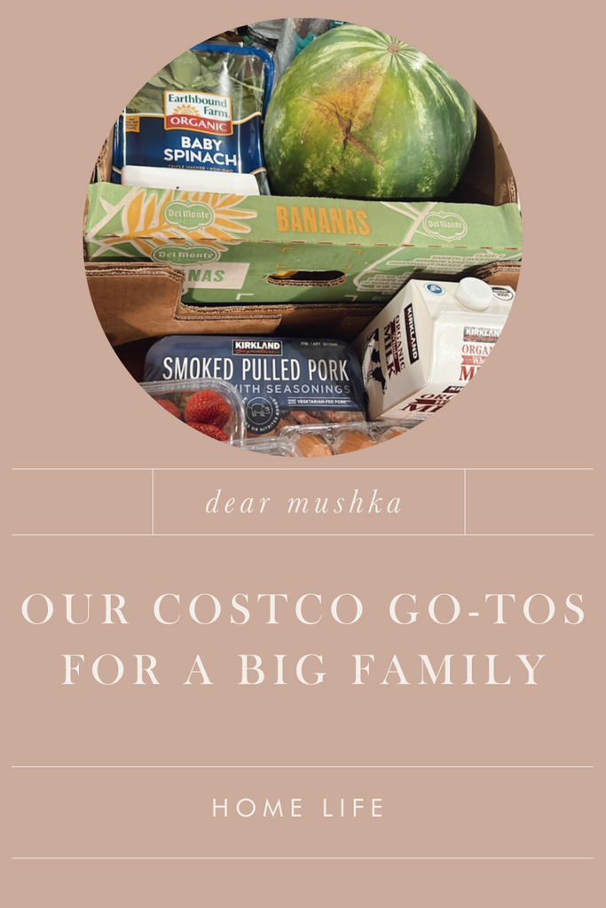 Our Costco Go-Tos for a Big Family