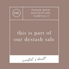 DESTASH | COMPANION · ECCLESIASTES 4:9-10 | FINAL SALE