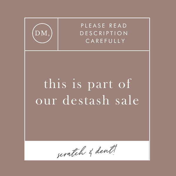 DESTASH | COMPANION · ECCLESIASTES 4:9-10 | FINAL SALE