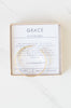 GRACE STAMPED CUFF 2 CORINTHIANS 12:9-10 | FINAL SALE